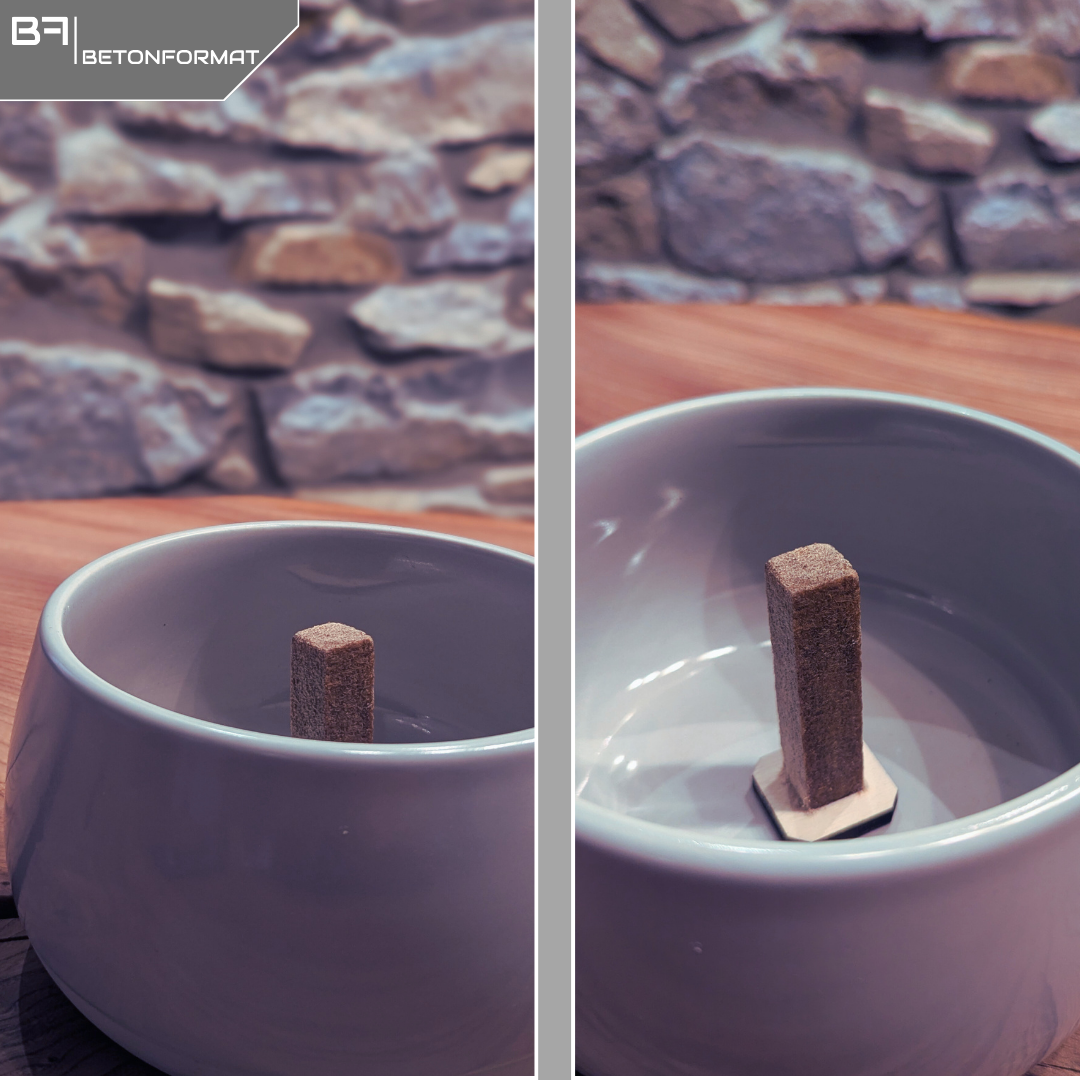 Dauerdocht inkl. Holzhalter